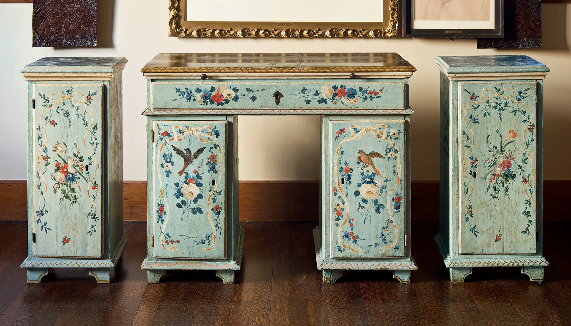 Desk with Two Side Cabinets (Scrivania con due mobili da appoggio) |  Isabella Stewart Gardner Museum