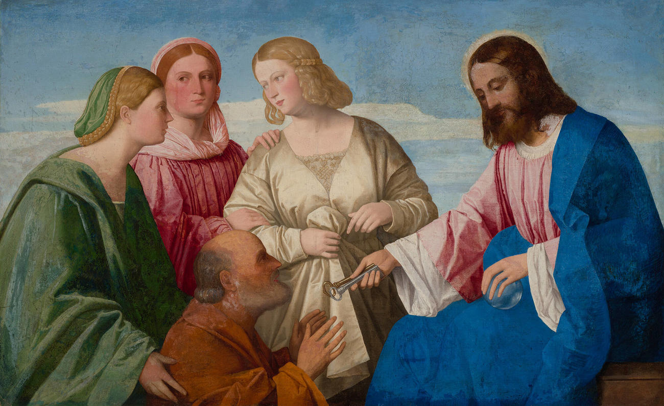 Christ Delivering The Keys Of Heaven To Saint Peter 